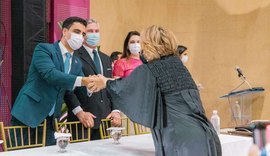 JHC participa da posse da procuradora Marluce Caldas e destaca papel da mulher