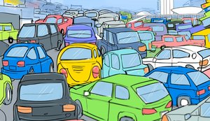 Superlotação nas vias