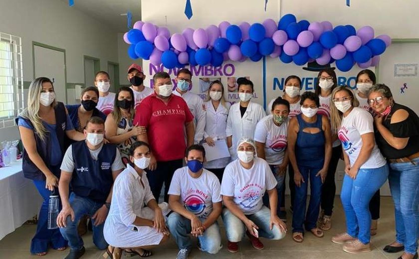 Novembro Azul e Roxo movimenta UBS em Arapiraca