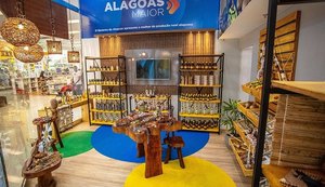 Programa Alagoas Maior comercializa produtos regionais de pequenos produtores em shopping