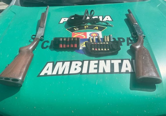 PM/AL recolhe 11 armas de fogo e resgata cerca de 400 aves silvestres em Alagoas