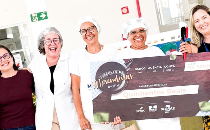 Criatividade e valorização da agricultura familiar marcam etapa municipal de concurso de merendeiras