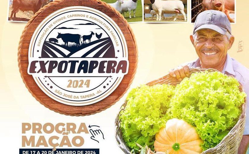 São José da Tapera promove sua maior exposição de animais e da agricultura familiar