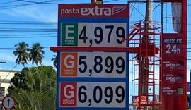 Aumentou: preço da gasolina já ultrapassa os R$ 6 em Maceió