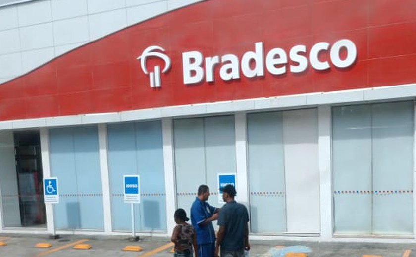 Agência do Banco Bradesco é alvo de furto em Maceió