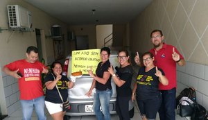 Trabalhadores do Sindipetro AL-SE fazem paralisação de 24 horas