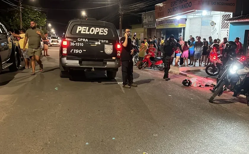 Atentado a tiros deixa empresário morto em Arapiraca e termina com suspeito baleado
