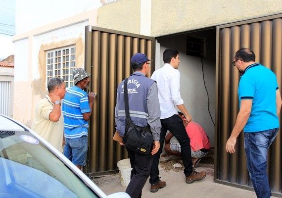 PC investiga se túnel foi feito para roubar empresa de valores