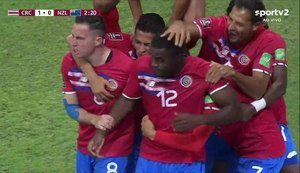 Costa Rica vence a Nova Zelândia e conquista última vaga na Copa do Catar