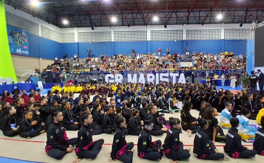 Maceió recebe Copa Marista de Ginástica Rítmica com cerca de mil atletas
