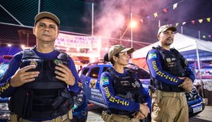 Guarda Municipal reforça segurança em polos do São João de Maceió