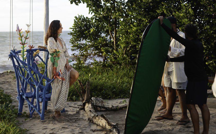 Destino alagoano é escolhido para protagonizar editorial de moda com Luiza Brunet