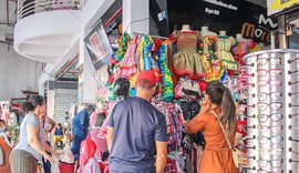 Lojistas do Shopping Popular acreditam no aquecimento das vendas com São João de Maceió