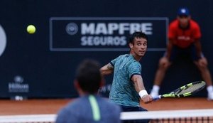 Rogerinho cai na estreia no ATP de São Paulo; Feijão bate argentino