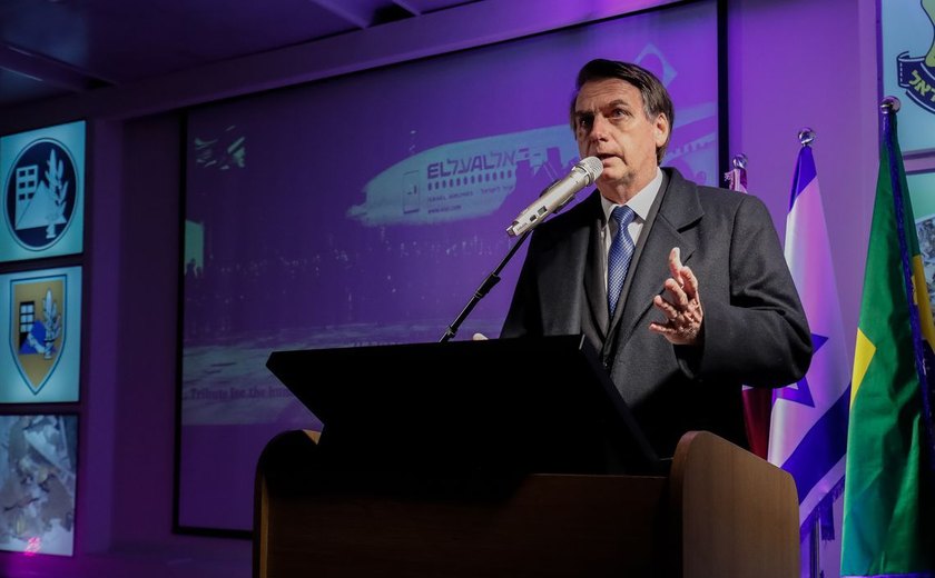 'É direito deles reclamar', diz Bolsonaro em Israel sobre a Palestina