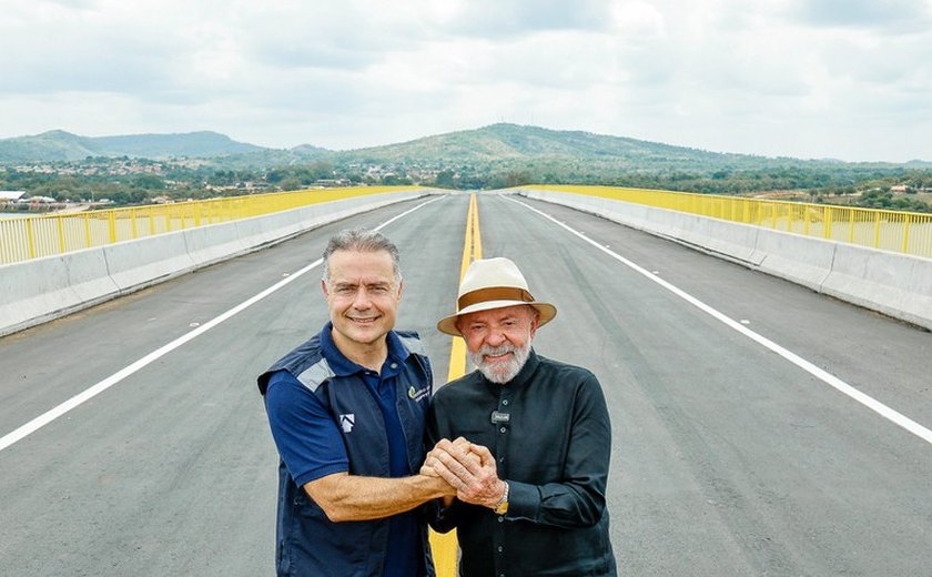 Ponte entregue por presidente Lula e Renan Filho conecta Tocantins e Pará