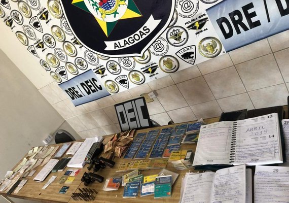 Operação Açaí da Polícia Civil de Alagoas prende oito suspeitos de agiotagem