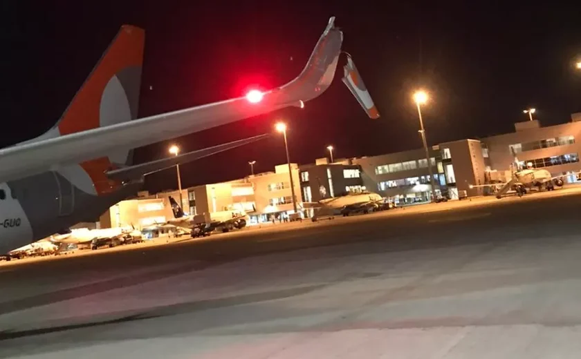 Aviões da Gol e Azul colidem em pátio do Aeroporto Internacional de Viracopos