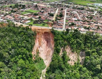 Defesa Civil de Maceió recomenda medidas urgentes para conter avanço de voçoroca em Rio Largo