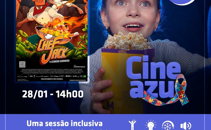 Cinesystem promove primeira sessão Cine Azul do ano