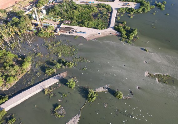 Solo da mina 18 afunda 29,48 cm em 10 dias, aponta Defesa Civil
