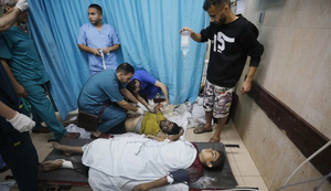 Médicos em Gaza fazem cirurgias e amputações sem anestesia