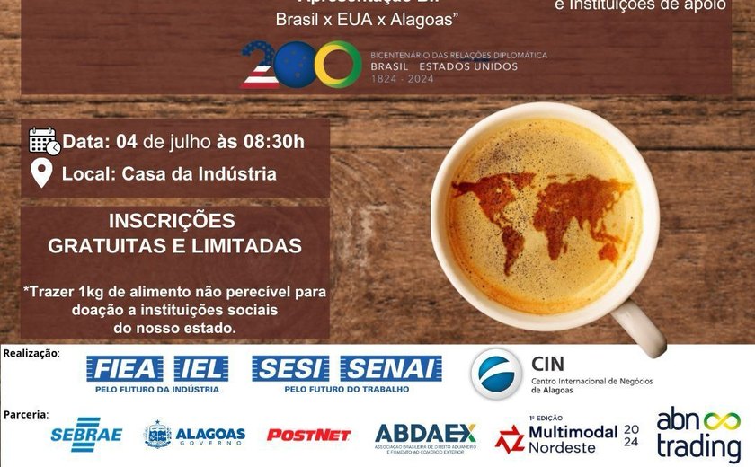 Fiea apresenta ações para internacionalização de empresas em evento gratuito