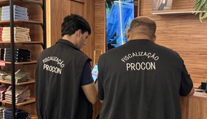 Procon Maceió intensifica fiscalização no comércio da capital e orienta consumidores