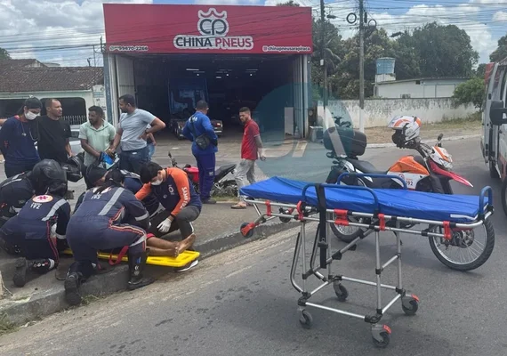 Ciclista é atropelado por caminhão em frente ao DER em Arapiraca