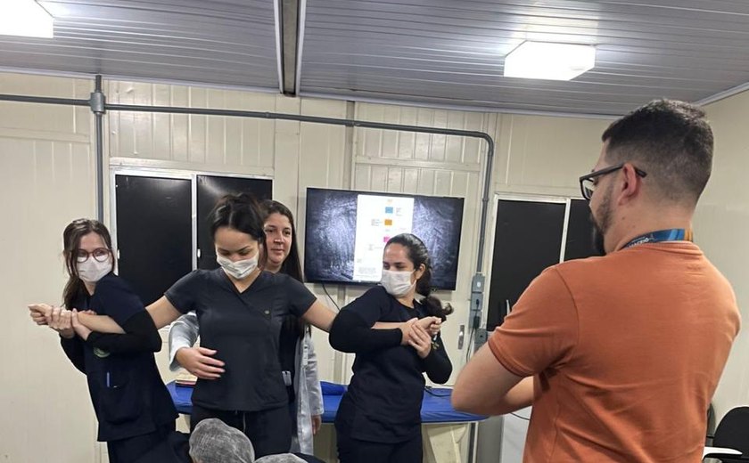 UPAs de Maceió promovem treinamento sobre manejo e abordagem ao paciente em surto psiquiátrico