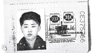 Agência divulga imagem de passaporte brasileiro falso usado por Kim Jong-un