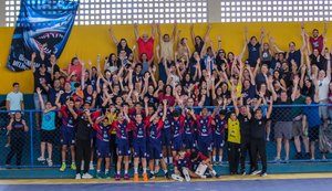 Equipe alagoana vence final da Copa Nordeste Infantil de Handebol