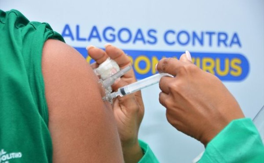 Alagoas ultrapassa 1 milhão de doses aplicadas de vacinas contra a Covid-19