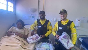 Agentes do DMTT realizam escolta de gestante em trabalho de parto