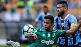 Palmeiras vence Grêmio e sobe para 3ª colocação no Brasileiro