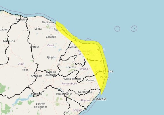 Maragogi entra em alerta para chuvas intensas nesta terça-feira