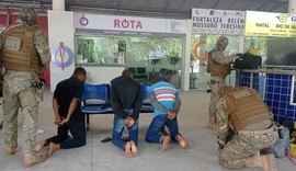 Três suspeitos de participação em triplo homicídio em Maceió são presos quando tentavam fugir para São Paulo