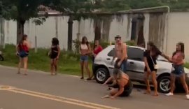 Filho de vereador que aparece em vídeo agredindo mulher é indiciado por lesão corporal