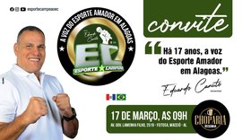 Programa Esporte Campeão comemora 17 anos dando voz ao esporte amador em Alagoas