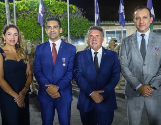 TJAL participa de solenidade pelos 194 anos da PMAL e magistrados são homenageados