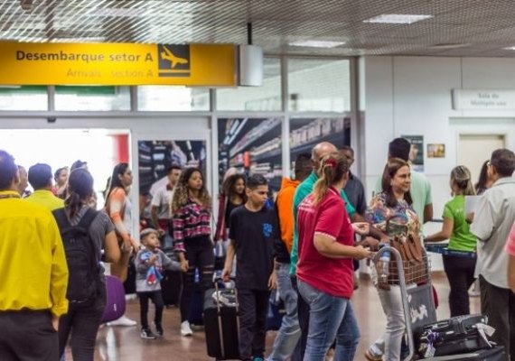 Em um ano, fluxo de passageiros internacionais em Alagoas cresce 320%