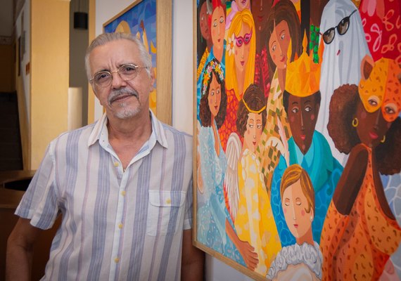 Artista alagoano Agélio Novaes celebra memórias carnavalescas alagoanas em sua nova exposição “Minha Alma é Colorida