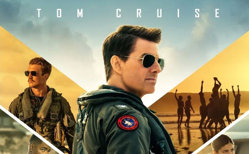 'Top Gun – Maverick' estreia nesta semana nos cinemas com Tom Cruise no papel principal