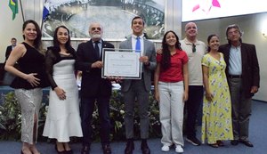 Sessão solene destaca legado de Djalma Mello em Alagoas