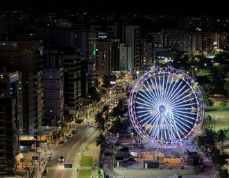 Com testes de luz, Roda Maceió entra na fase final antes da inauguração