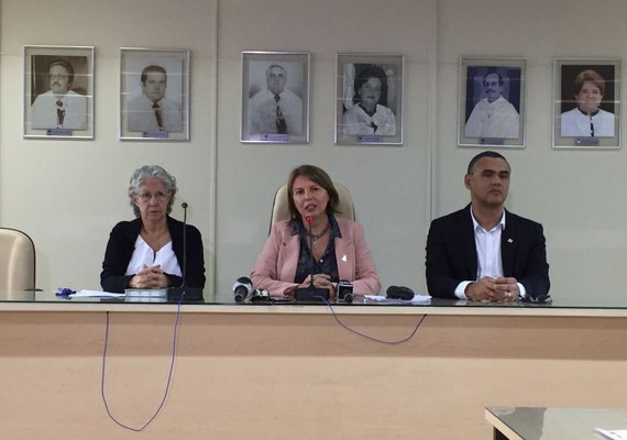 Reitora da Ufal apresenta nova superintendente do Hospital Universitário