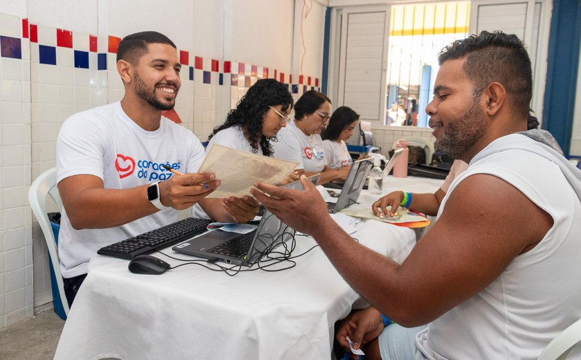 Programas Corações da Paz e Coração Social fazem ação integrada com foco na cidadania e na prevenção à violência