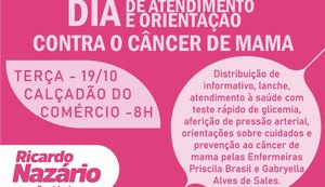 Sindpol em Ação fará atendimento e conscientização contra o câncer de mama