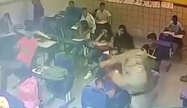 Sargento PM é preso por agredir estudante em escola pública na capital alagoana