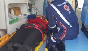 Motociclista é espancado por condutor de veículo na AL-220